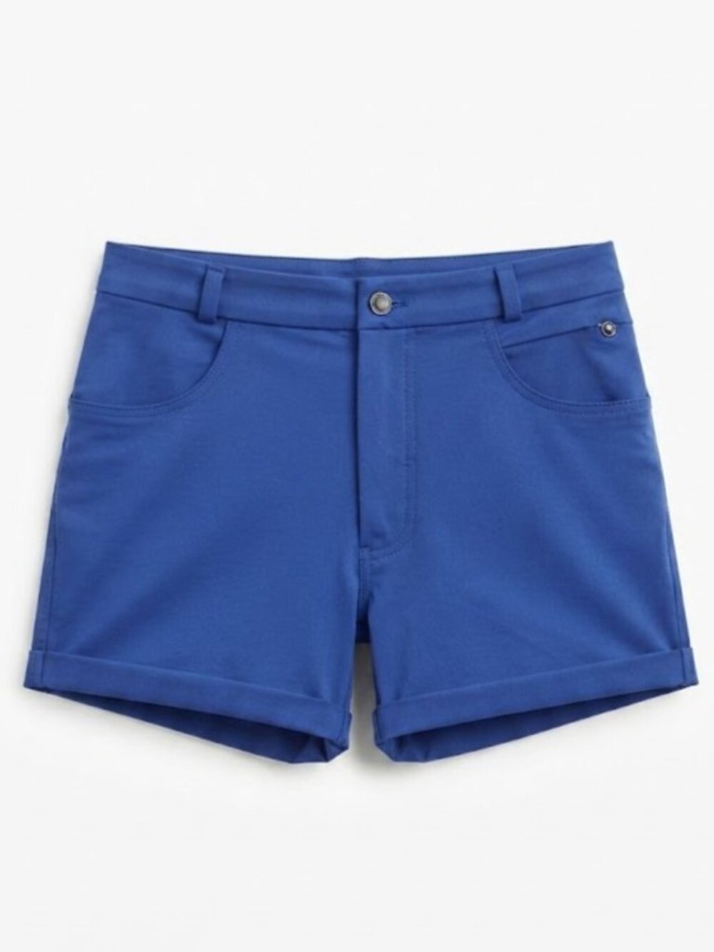 ✨️ lululemon athletica Royal Blue High-Waist Cuffed Shorts
